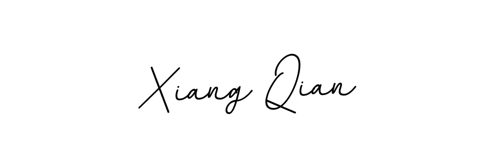Use a signature maker to create a handwritten signature online. With this signature software, you can design (BallpointsItalic-DORy9) your own signature for name Xiang Qian. Xiang Qian signature style 11 images and pictures png
