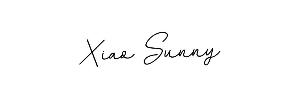 Make a beautiful signature design for name Xiao Sunny. With this signature (BallpointsItalic-DORy9) style, you can create a handwritten signature for free. Xiao Sunny signature style 11 images and pictures png