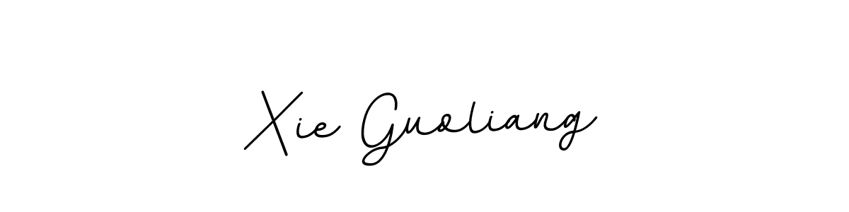 BallpointsItalic-DORy9 is a professional signature style that is perfect for those who want to add a touch of class to their signature. It is also a great choice for those who want to make their signature more unique. Get Xie Guoliang name to fancy signature for free. Xie Guoliang signature style 11 images and pictures png