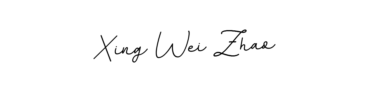 It looks lik you need a new signature style for name Xing Wei Zhao. Design unique handwritten (BallpointsItalic-DORy9) signature with our free signature maker in just a few clicks. Xing Wei Zhao signature style 11 images and pictures png