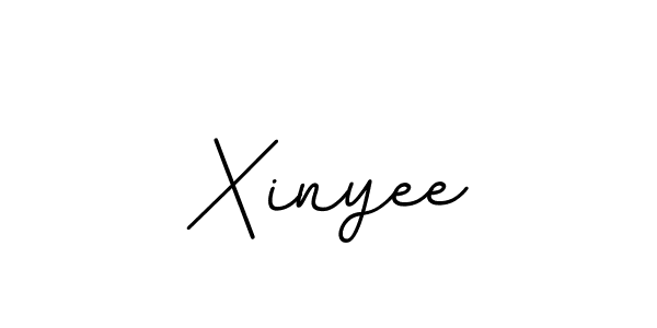 Make a beautiful signature design for name Xinyee. With this signature (BallpointsItalic-DORy9) style, you can create a handwritten signature for free. Xinyee signature style 11 images and pictures png
