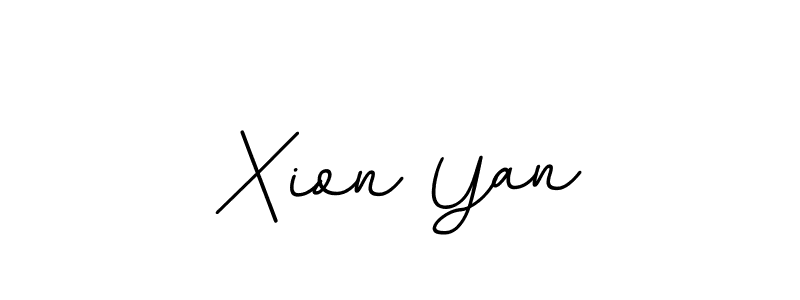 It looks lik you need a new signature style for name Xion Yan. Design unique handwritten (BallpointsItalic-DORy9) signature with our free signature maker in just a few clicks. Xion Yan signature style 11 images and pictures png