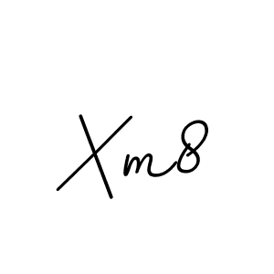 Create a beautiful signature design for name Xm8. With this signature (BallpointsItalic-DORy9) fonts, you can make a handwritten signature for free. Xm8 signature style 11 images and pictures png