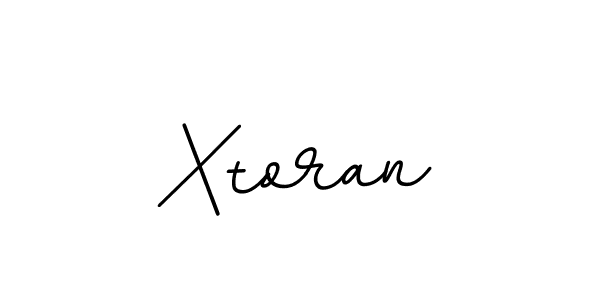 Make a beautiful signature design for name Xtoran. With this signature (BallpointsItalic-DORy9) style, you can create a handwritten signature for free. Xtoran signature style 11 images and pictures png