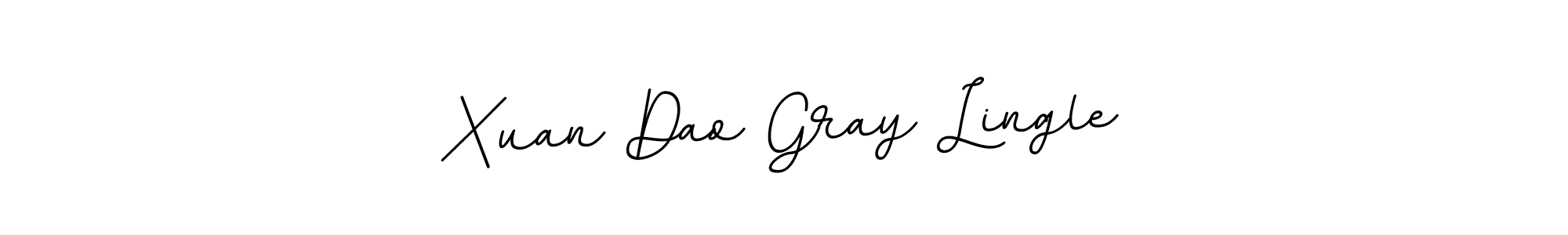 Xuan Dao Gray Lingle stylish signature style. Best Handwritten Sign (BallpointsItalic-DORy9) for my name. Handwritten Signature Collection Ideas for my name Xuan Dao Gray Lingle. Xuan Dao Gray Lingle signature style 11 images and pictures png