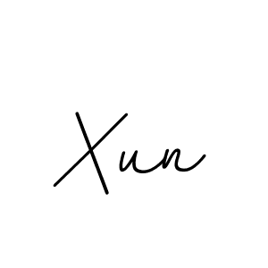 Design your own signature with our free online signature maker. With this signature software, you can create a handwritten (BallpointsItalic-DORy9) signature for name Xun. Xun signature style 11 images and pictures png