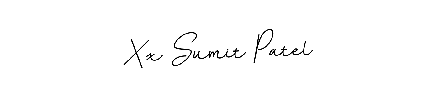 Design your own signature with our free online signature maker. With this signature software, you can create a handwritten (BallpointsItalic-DORy9) signature for name Xx Sumit Patel. Xx Sumit Patel signature style 11 images and pictures png