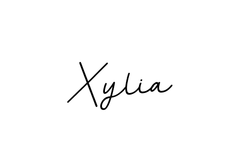 Use a signature maker to create a handwritten signature online. With this signature software, you can design (BallpointsItalic-DORy9) your own signature for name Xylia. Xylia signature style 11 images and pictures png