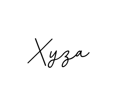 Xyza stylish signature style. Best Handwritten Sign (BallpointsItalic-DORy9) for my name. Handwritten Signature Collection Ideas for my name Xyza. Xyza signature style 11 images and pictures png