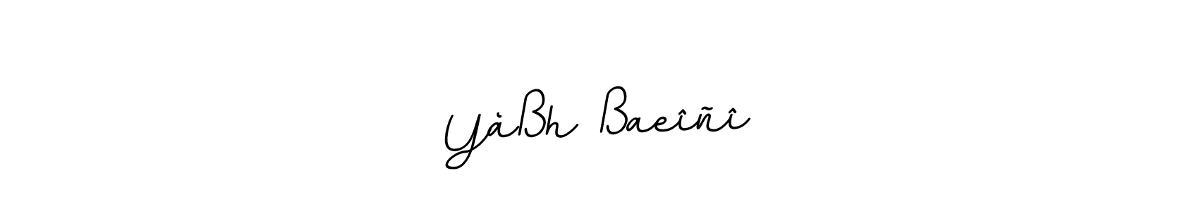 The best way (BallpointsItalic-DORy9) to make a short signature is to pick only two or three words in your name. The name Yàßh ßæîñî include a total of six letters. For converting this name. Yàßh ßæîñî signature style 11 images and pictures png