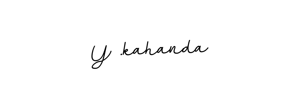 Also we have Y .kahanda name is the best signature style. Create professional handwritten signature collection using BallpointsItalic-DORy9 autograph style. Y .kahanda signature style 11 images and pictures png
