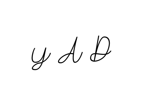 Make a beautiful signature design for name Y A D. Use this online signature maker to create a handwritten signature for free. Y A D signature style 11 images and pictures png