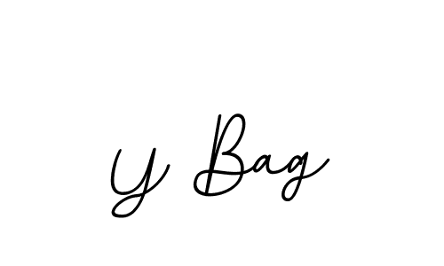 Make a beautiful signature design for name Y Bag. Use this online signature maker to create a handwritten signature for free. Y Bag signature style 11 images and pictures png