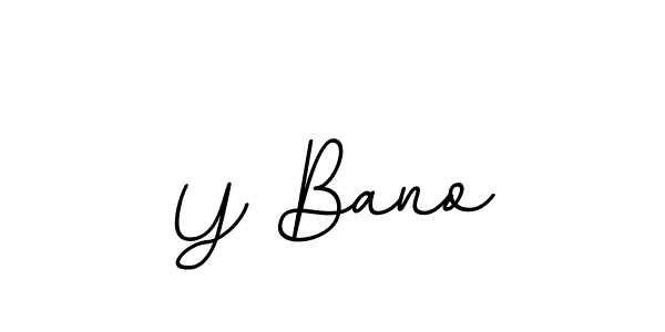 It looks lik you need a new signature style for name Y Bano. Design unique handwritten (BallpointsItalic-DORy9) signature with our free signature maker in just a few clicks. Y Bano signature style 11 images and pictures png