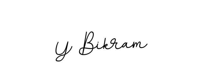 The best way (BallpointsItalic-DORy9) to make a short signature is to pick only two or three words in your name. The name Y Bikram include a total of six letters. For converting this name. Y Bikram signature style 11 images and pictures png