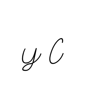 Make a beautiful signature design for name Y C. Use this online signature maker to create a handwritten signature for free. Y C signature style 11 images and pictures png