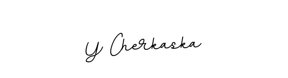 It looks lik you need a new signature style for name Y Cherkaska. Design unique handwritten (BallpointsItalic-DORy9) signature with our free signature maker in just a few clicks. Y Cherkaska signature style 11 images and pictures png