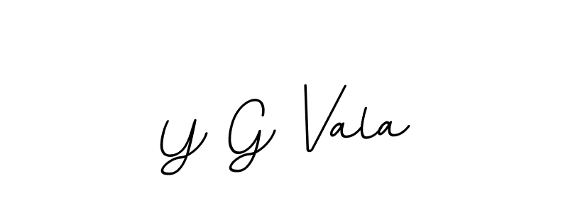 It looks lik you need a new signature style for name Y G Vala. Design unique handwritten (BallpointsItalic-DORy9) signature with our free signature maker in just a few clicks. Y G Vala signature style 11 images and pictures png