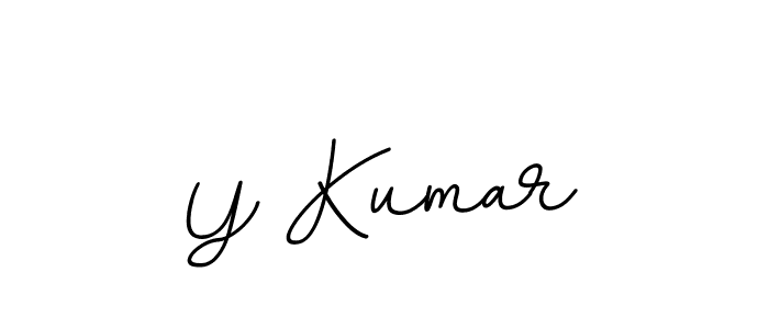 How to make Y Kumar signature? BallpointsItalic-DORy9 is a professional autograph style. Create handwritten signature for Y Kumar name. Y Kumar signature style 11 images and pictures png