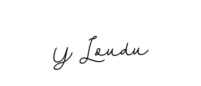 Once you've used our free online signature maker to create your best signature BallpointsItalic-DORy9 style, it's time to enjoy all of the benefits that Y Loudu name signing documents. Y Loudu signature style 11 images and pictures png