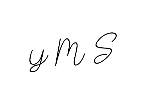 if you are searching for the best signature style for your name Y M S. so please give up your signature search. here we have designed multiple signature styles  using BallpointsItalic-DORy9. Y M S signature style 11 images and pictures png