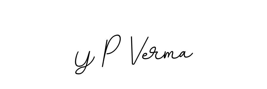 How to Draw Y P Verma signature style? BallpointsItalic-DORy9 is a latest design signature styles for name Y P Verma. Y P Verma signature style 11 images and pictures png