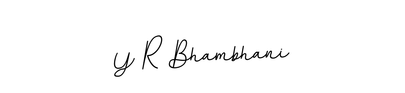 Check out images of Autograph of Y R Bhambhani name. Actor Y R Bhambhani Signature Style. BallpointsItalic-DORy9 is a professional sign style online. Y R Bhambhani signature style 11 images and pictures png