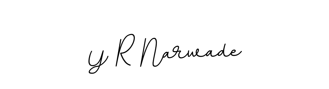 It looks lik you need a new signature style for name Y R Narwade. Design unique handwritten (BallpointsItalic-DORy9) signature with our free signature maker in just a few clicks. Y R Narwade signature style 11 images and pictures png