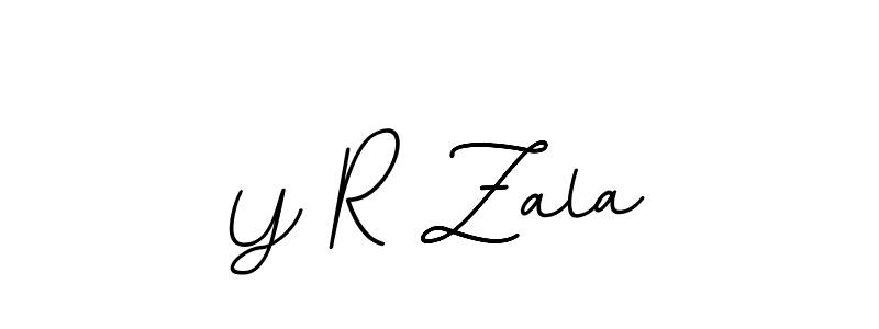 Here are the top 10 professional signature styles for the name Y R Zala. These are the best autograph styles you can use for your name. Y R Zala signature style 11 images and pictures png