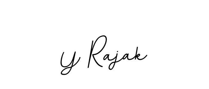 if you are searching for the best signature style for your name Y Rajak. so please give up your signature search. here we have designed multiple signature styles  using BallpointsItalic-DORy9. Y Rajak signature style 11 images and pictures png