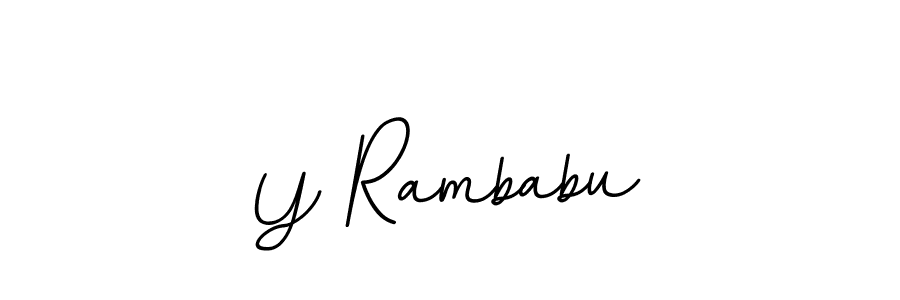 How to Draw Y Rambabu signature style? BallpointsItalic-DORy9 is a latest design signature styles for name Y Rambabu. Y Rambabu signature style 11 images and pictures png