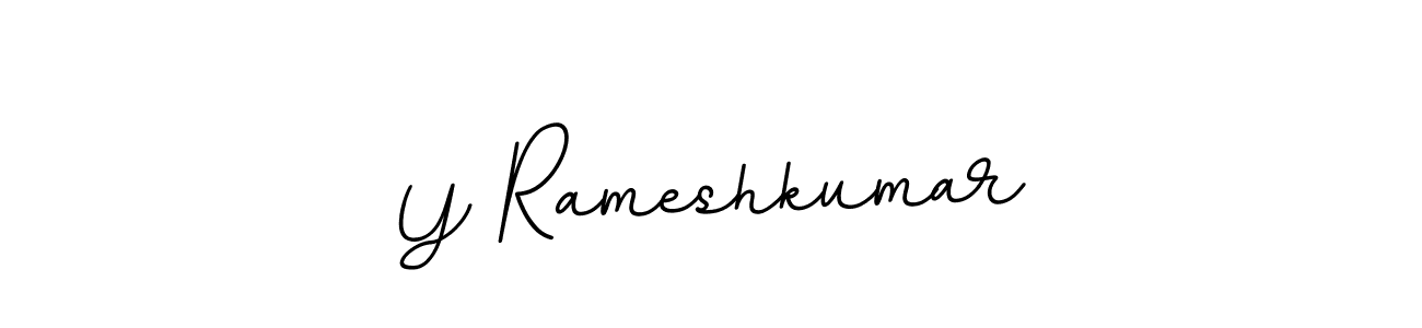 The best way (BallpointsItalic-DORy9) to make a short signature is to pick only two or three words in your name. The name Y Rameshkumar include a total of six letters. For converting this name. Y Rameshkumar signature style 11 images and pictures png