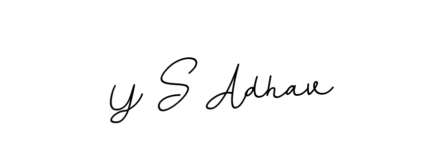 BallpointsItalic-DORy9 is a professional signature style that is perfect for those who want to add a touch of class to their signature. It is also a great choice for those who want to make their signature more unique. Get Y S Adhav name to fancy signature for free. Y S Adhav signature style 11 images and pictures png