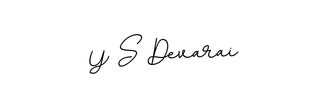 Y S Devarai stylish signature style. Best Handwritten Sign (BallpointsItalic-DORy9) for my name. Handwritten Signature Collection Ideas for my name Y S Devarai. Y S Devarai signature style 11 images and pictures png