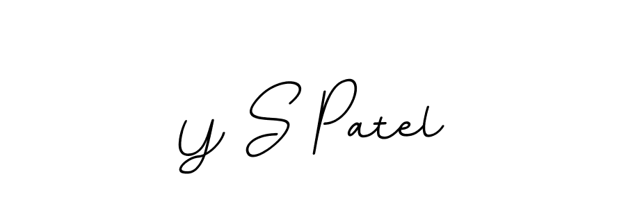 It looks lik you need a new signature style for name Y S Patel. Design unique handwritten (BallpointsItalic-DORy9) signature with our free signature maker in just a few clicks. Y S Patel signature style 11 images and pictures png