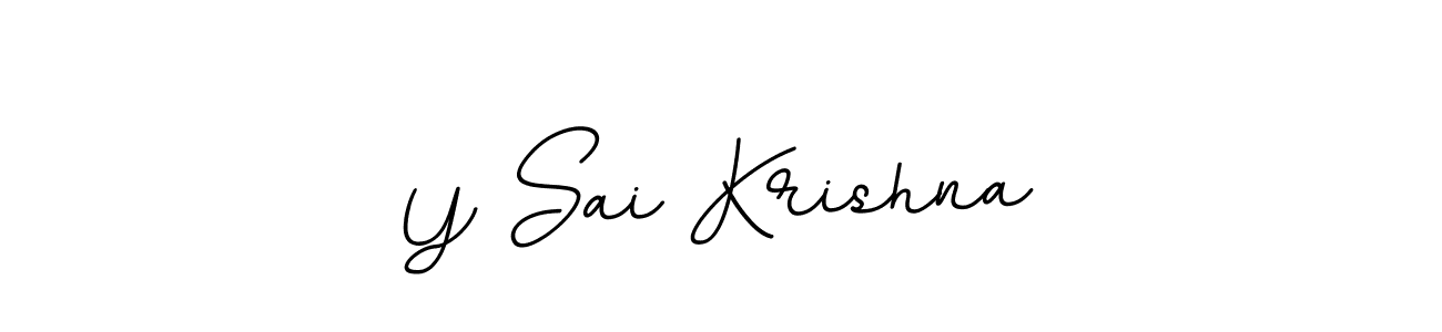 How to Draw Y Sai Krishna signature style? BallpointsItalic-DORy9 is a latest design signature styles for name Y Sai Krishna. Y Sai Krishna signature style 11 images and pictures png