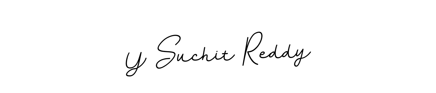 How to make Y Suchit Reddy signature? BallpointsItalic-DORy9 is a professional autograph style. Create handwritten signature for Y Suchit Reddy name. Y Suchit Reddy signature style 11 images and pictures png