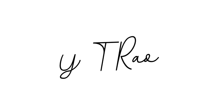 How to Draw Y T Rao signature style? BallpointsItalic-DORy9 is a latest design signature styles for name Y T Rao. Y T Rao signature style 11 images and pictures png