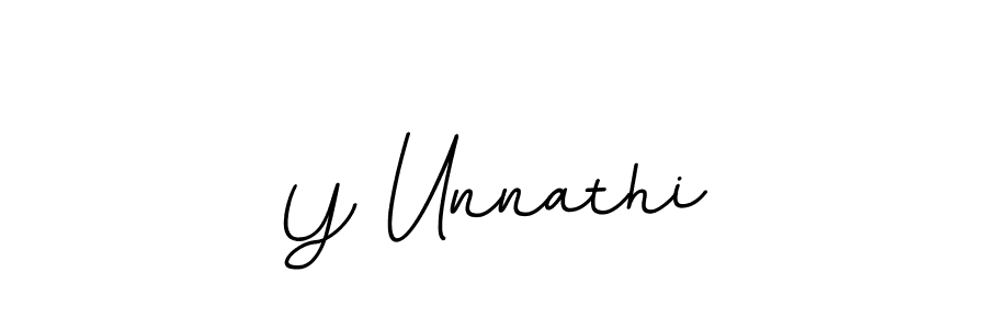 The best way (BallpointsItalic-DORy9) to make a short signature is to pick only two or three words in your name. The name Y Unnathi include a total of six letters. For converting this name. Y Unnathi signature style 11 images and pictures png