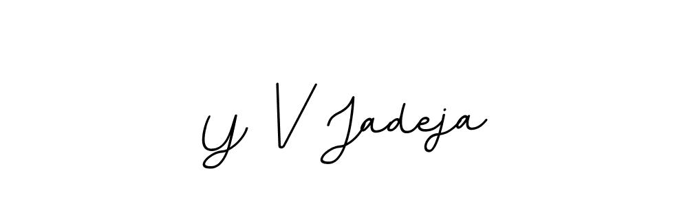 Also You can easily find your signature by using the search form. We will create Y V Jadeja name handwritten signature images for you free of cost using BallpointsItalic-DORy9 sign style. Y V Jadeja signature style 11 images and pictures png