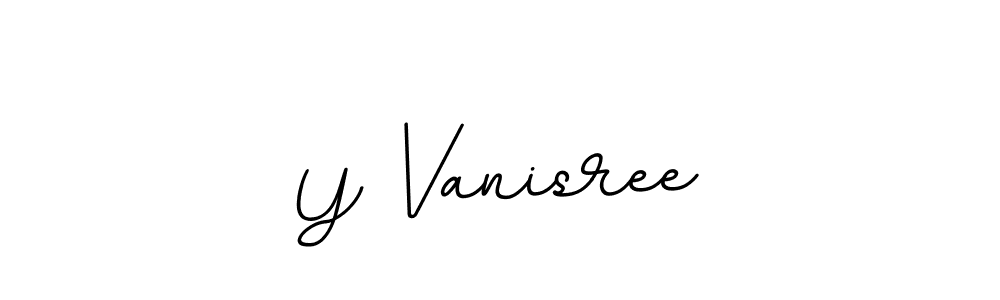 if you are searching for the best signature style for your name Y Vanisree. so please give up your signature search. here we have designed multiple signature styles  using BallpointsItalic-DORy9. Y Vanisree signature style 11 images and pictures png