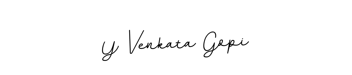 BallpointsItalic-DORy9 is a professional signature style that is perfect for those who want to add a touch of class to their signature. It is also a great choice for those who want to make their signature more unique. Get Y Venkata Gopi name to fancy signature for free. Y Venkata Gopi signature style 11 images and pictures png