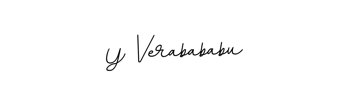 It looks lik you need a new signature style for name Y Verabababu. Design unique handwritten (BallpointsItalic-DORy9) signature with our free signature maker in just a few clicks. Y Verabababu signature style 11 images and pictures png