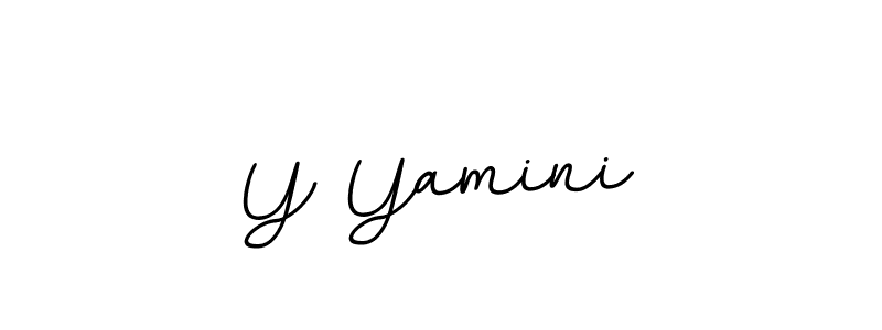 Also You can easily find your signature by using the search form. We will create Y Yamini name handwritten signature images for you free of cost using BallpointsItalic-DORy9 sign style. Y Yamini signature style 11 images and pictures png