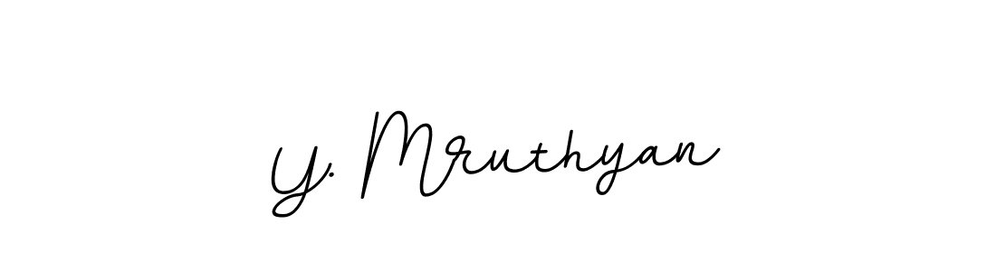 Check out images of Autograph of Y. Mruthyan name. Actor Y. Mruthyan Signature Style. BallpointsItalic-DORy9 is a professional sign style online. Y. Mruthyan signature style 11 images and pictures png