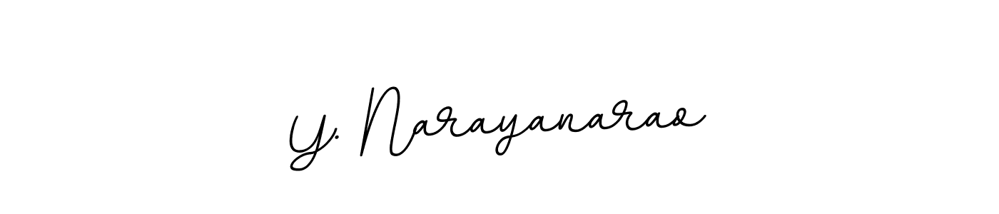 if you are searching for the best signature style for your name Y. Narayanarao. so please give up your signature search. here we have designed multiple signature styles  using BallpointsItalic-DORy9. Y. Narayanarao signature style 11 images and pictures png