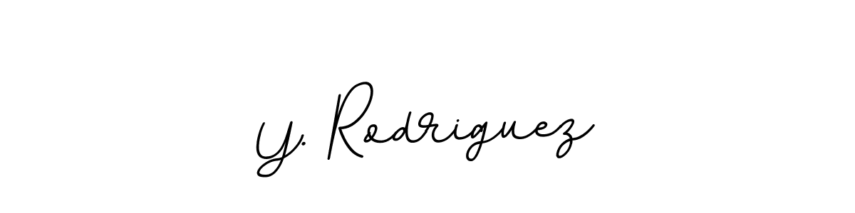 It looks lik you need a new signature style for name Y. Rodriguez. Design unique handwritten (BallpointsItalic-DORy9) signature with our free signature maker in just a few clicks. Y. Rodriguez signature style 11 images and pictures png