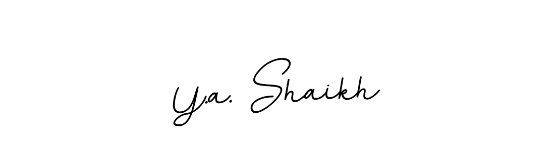 How to Draw Y.a. Shaikh signature style? BallpointsItalic-DORy9 is a latest design signature styles for name Y.a. Shaikh. Y.a. Shaikh signature style 11 images and pictures png