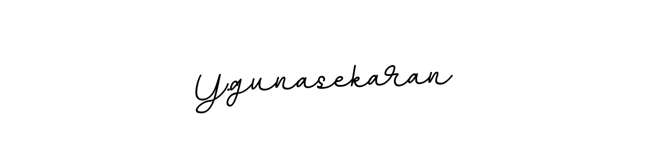 Make a beautiful signature design for name Y.gunasekaran. Use this online signature maker to create a handwritten signature for free. Y.gunasekaran signature style 11 images and pictures png