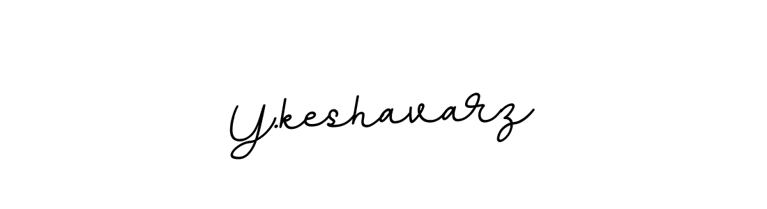 How to make Y.keshavarz signature? BallpointsItalic-DORy9 is a professional autograph style. Create handwritten signature for Y.keshavarz name. Y.keshavarz signature style 11 images and pictures png